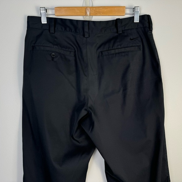 Nike Golf Pants Size 32x32 Black Stretch Quick Dry Dri Fit Outdoor Athletic - Picture 5 of 10